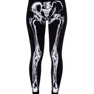 Skeleton leggings